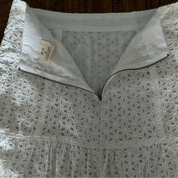 Pins And Needles Skirt Size 8 Urban Outfitters Floral Mini Skirt  Lace Lined - Picture 6 of 12